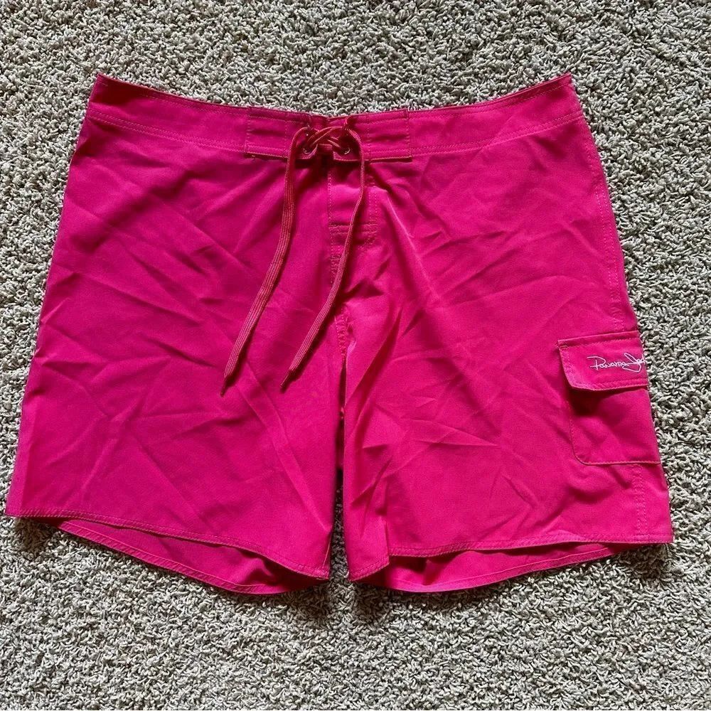 NWOT Panama Jack Mens Pink Swim Trunks Size L